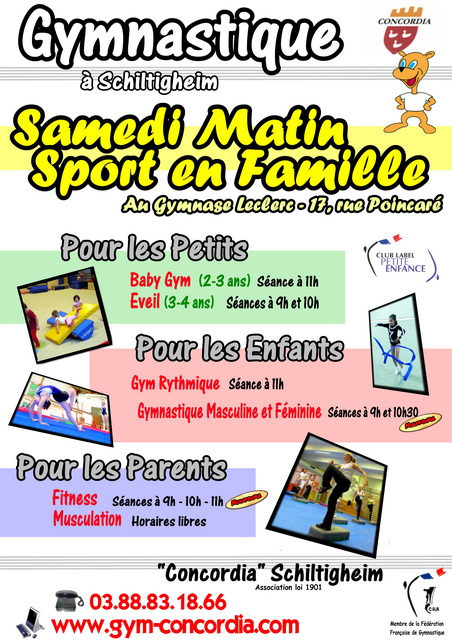Pub Concordia Gym Famille 2009-2010 - WEB Pub Concordia Gym Famille 2009-2010 - WEB
