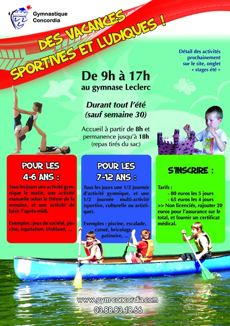 Stages été