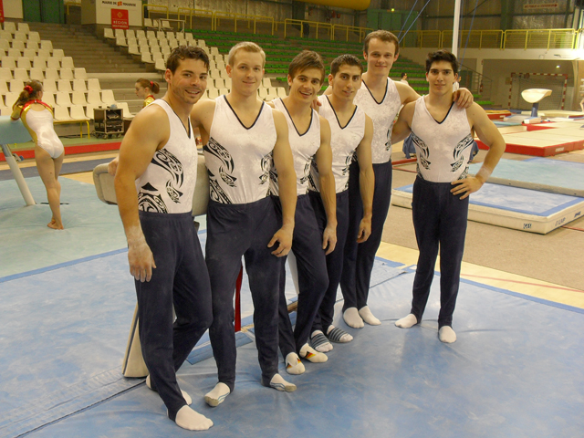 Mark, Martin, Ilie Daniel, Andrei, Jeff et Ignacio