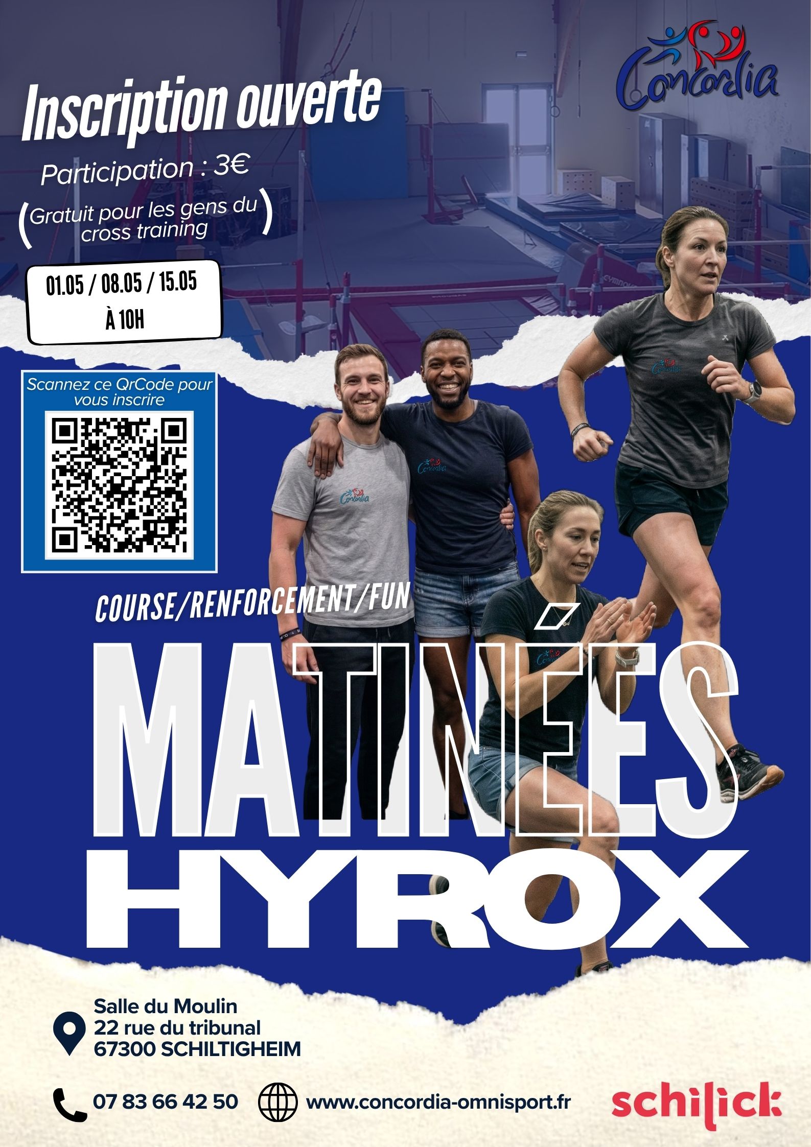 Hyrox Séances Exceptionnelles - Mai 26 [Moulin]